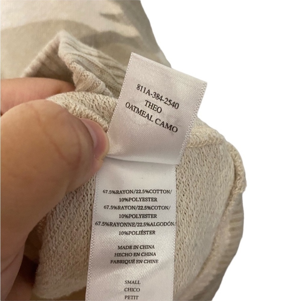 Rails Theo Camo Sweatshirt Size Xs - image 5